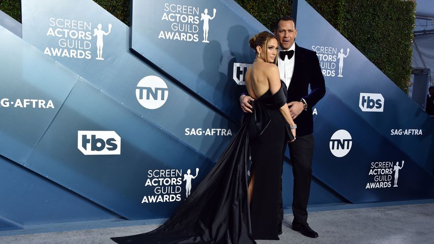 Jennifer Lopez und Alex Rodriguez im Januar 2020