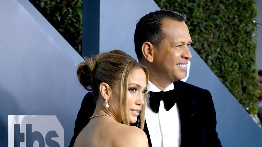 Jennifer Lopez und Alex Rodríguez im Januar 2020