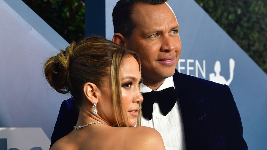 Jennifer Lopez und Alex Rodriguez im Januar 2020