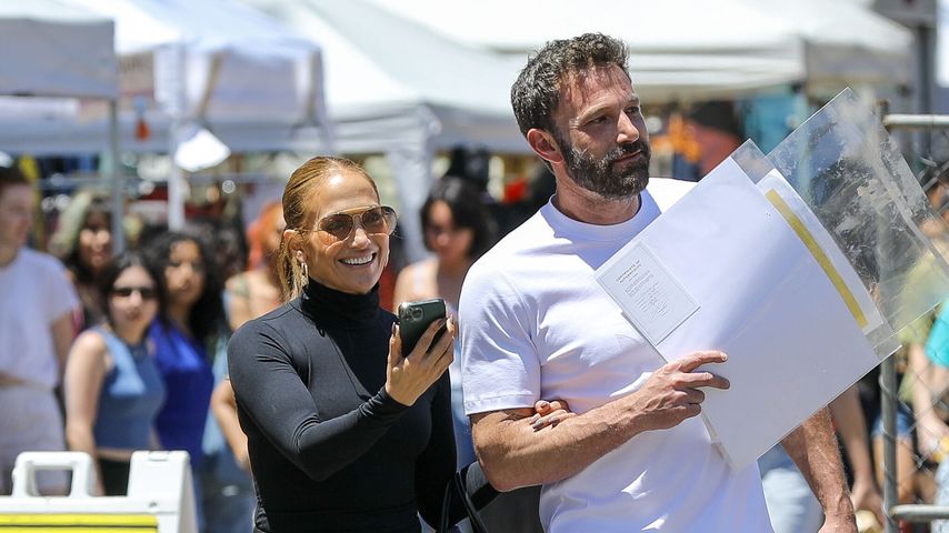 Schön normal! Jennifer Lopez und Ben Affleck auf Flohmarkt