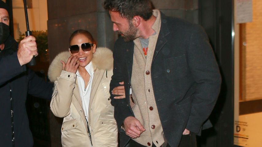 Gentleman! Hier wird J.Lo von ihrem Ben Affleck abgeholt