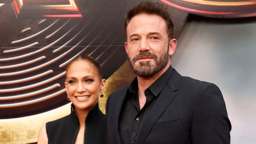 Jennifer Lopez und Ben Affleck auf der Premiere von "The Flash", 2023