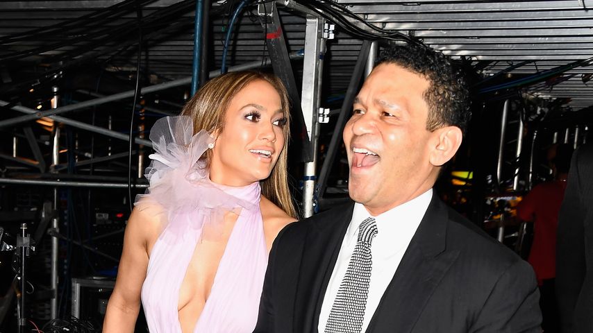Jennifer Lopez und Benny Medina, 2017