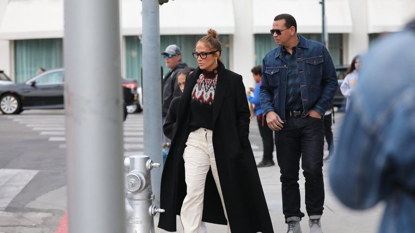 Jennifer Lopez und ihr Mann Alex Rodriguez