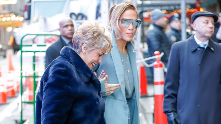 Jennifer Lopez und ihre Mutter im Dezember 2018