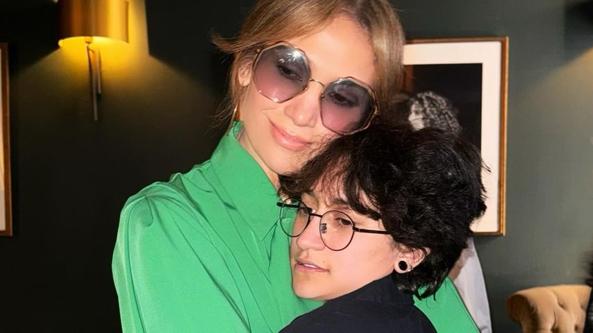 Jennifer Lopez und ihre Tochter Emme Maribel Muñiz im März 2023