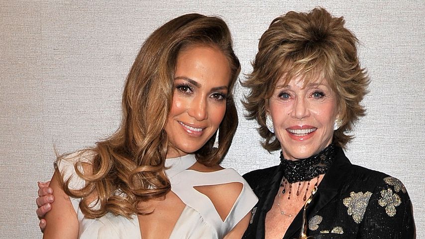 Jennifer Lopez und Jane Fonda, 2011