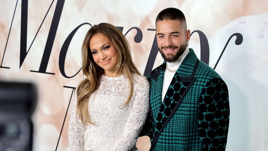 Jennifer Lopez und Maluma bei der "Marry Me"-Premiere in Los Angeles