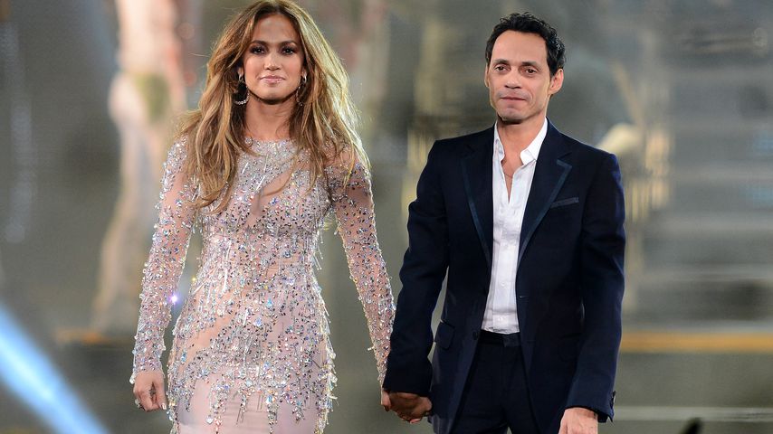 Jennifer Lopez und Marc Anthony in Las Vegas im Mai 2012