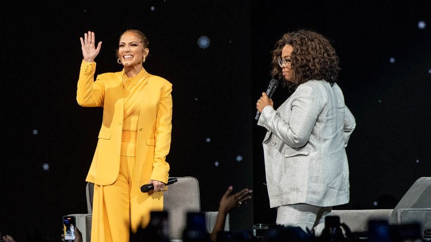 Jennifer Lopez und Oprah Winfrey