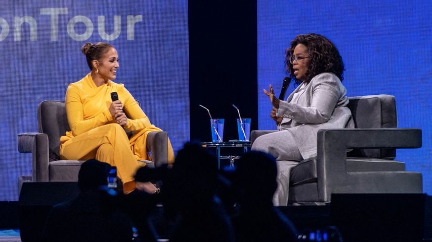 Jennifer Lopez und Oprah Winfrey, Februar 2020
