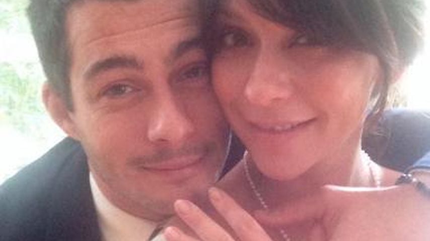 Jennifer Love Hewitt und Brian Hallisay an ihrem Hochzeitstag