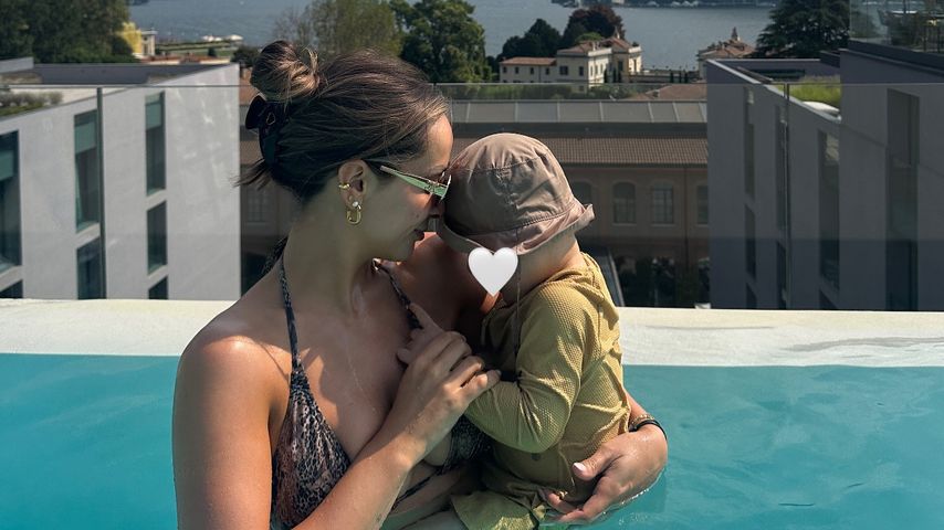 Jennifer Saro und Keksi im Urlaub, Juli 2024
