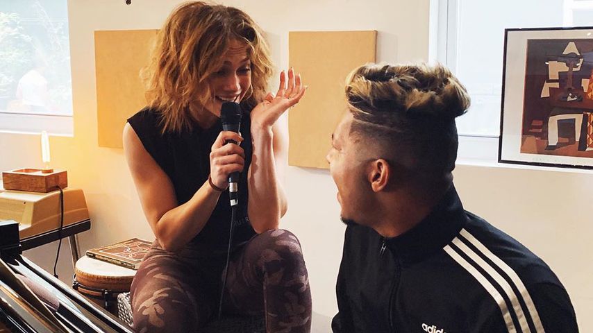 Sängerin Jennifer Lopez im Februar 2020