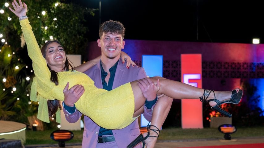 Jennifer und Nico im "Love Island"-Finale