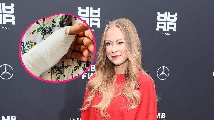 Autsch! Jenny Elvers verletzt sich beim Essen zubereiten