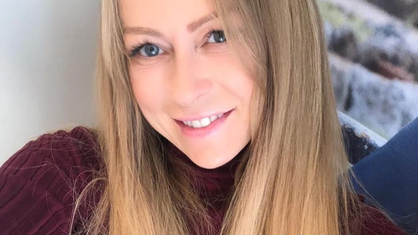 Jenny Elvers in Köln im April 2020