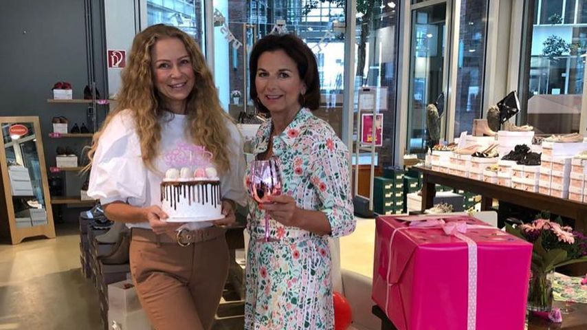 Jenny Elvers und Claudia Obert