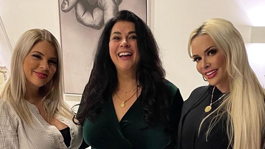 Jenny Frankhauser, Iris Klein und Daniela Katzenberger, Weihnachten 2022