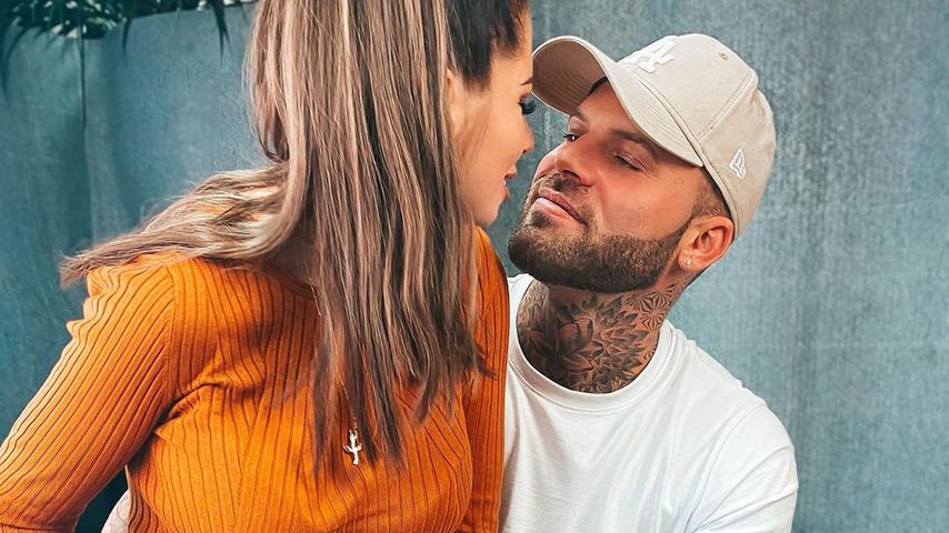 Jenny Frankhauser und ihr Freund Steffen