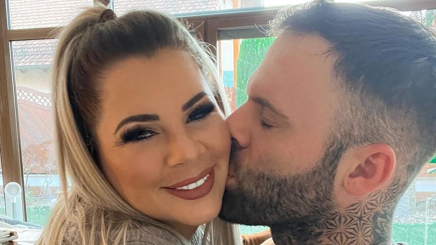 Influencerin Jenny Frankhauser mit ihrem Schatz Steffen König
