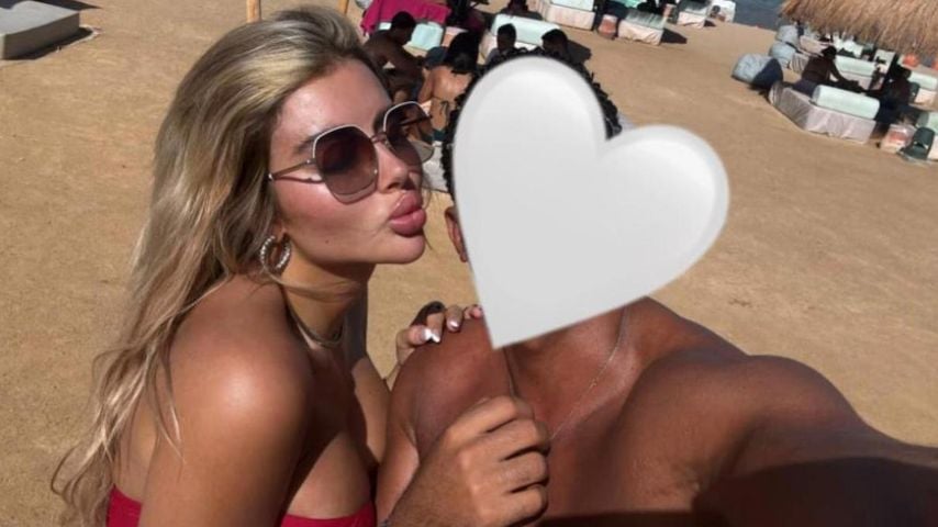 Jenny Grassl mit ihrem neuen Freund in Ägypten