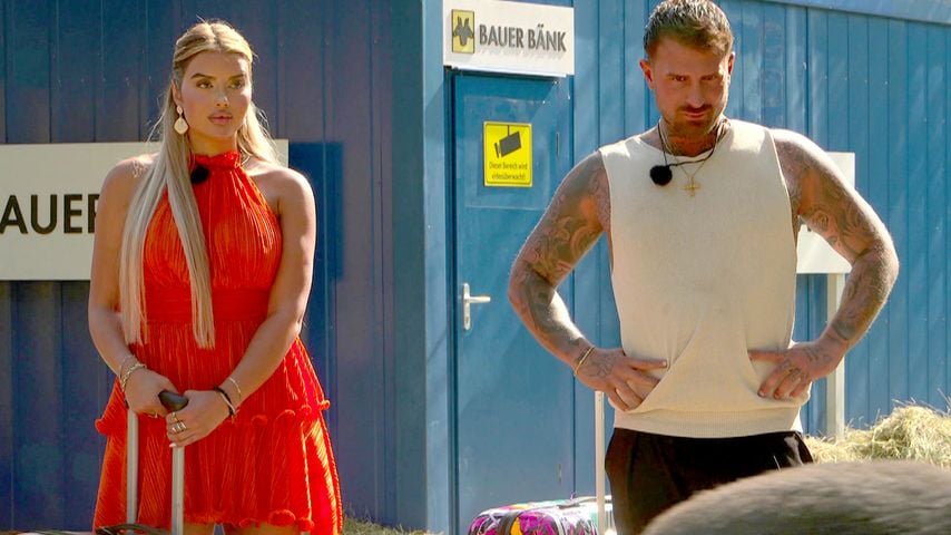 Jenny Grassl und Gigi Birofio in "Der Promihof"