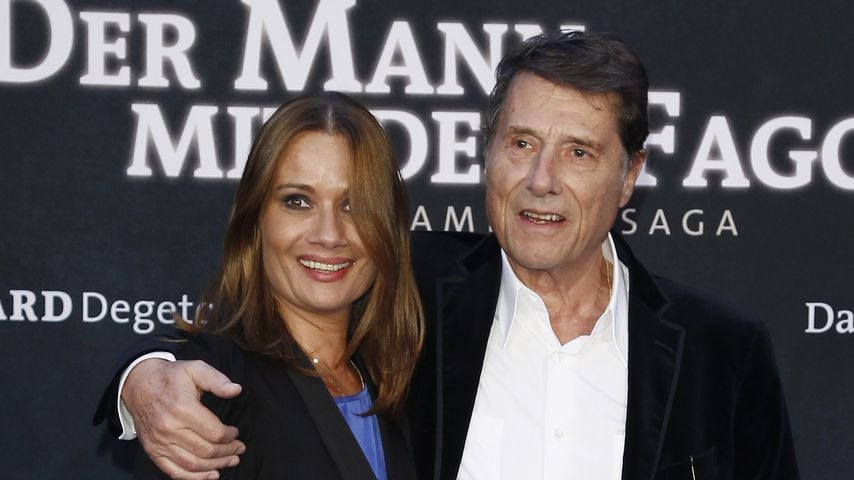 Jenny Jürgens mit ihrem Vater Udo im Jahr 2011 in Berlin