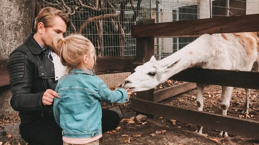 Jens Ackermann mit seiner Tochter Ella