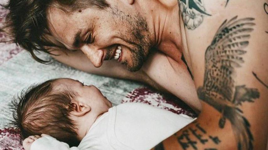 Jens Ackermann und sein Sohn Fritz