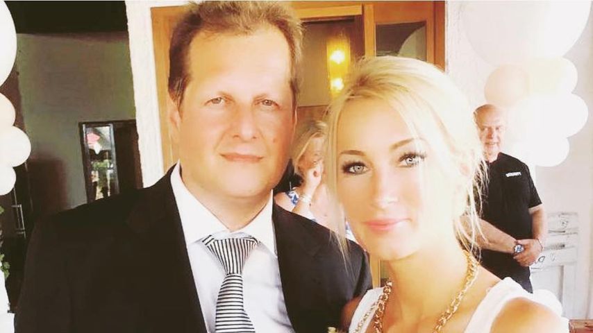 Jens Büchner mit Anja Rascher auf seiner Hochzeit