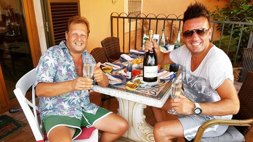 Gemeinsames Pic: Jens Büchner und Ennesto Monté kannten sich