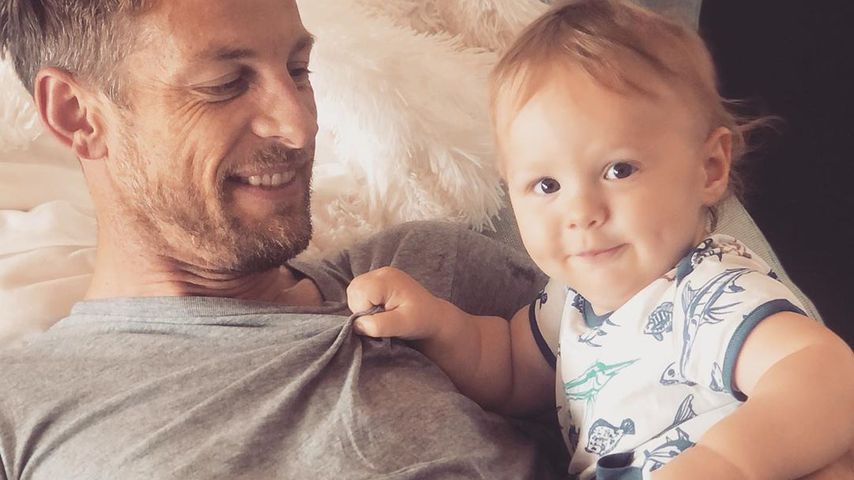 Jenson und Hendrix Button im Juli 2020
