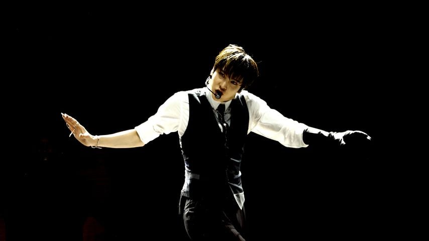 Jeong Yunho von Ateez beim Coachella, April 2024