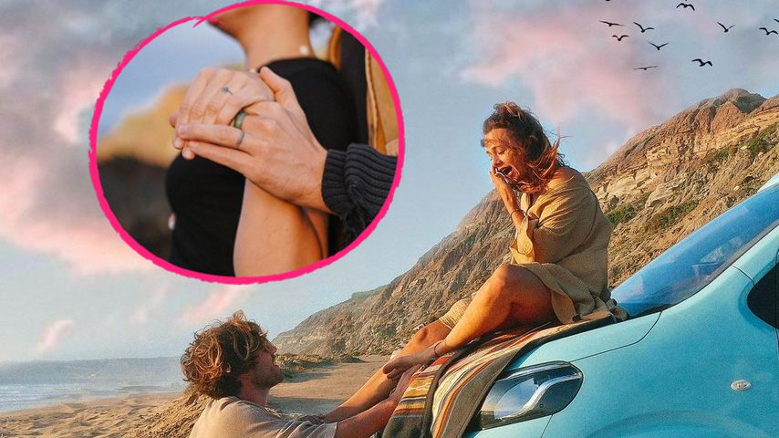Verlobt? Yvonne Pferrer und Jerry überraschen mit Ring-Foto
