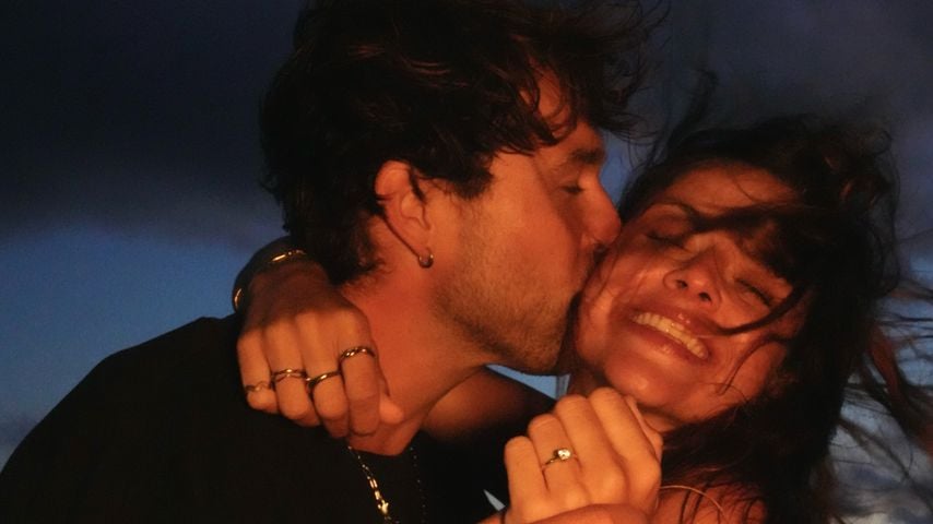 Jeremy Grube und Yvonne Pferrer nach ihrer Verlobung, Oktober 2026