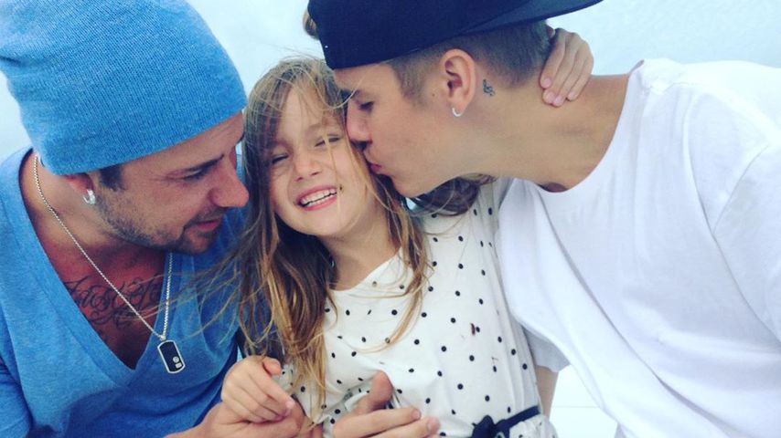 Justin Bieber teilt niedliches Knuddel-Pic mit kleiner Sis