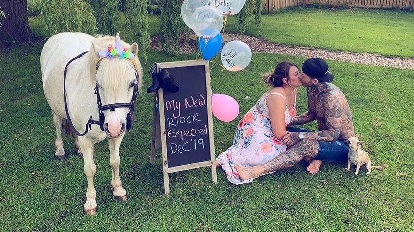 Model Jeremy McConnell und seine Freundin Katie