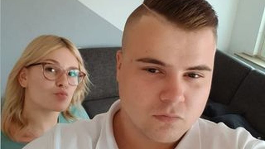 Jeremy-Pascal Wollny und seine Freundin Celine