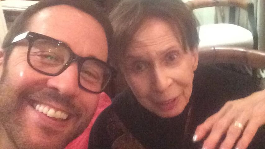 Jeremy Piven mit seiner Mama Joyce, Schauspieler