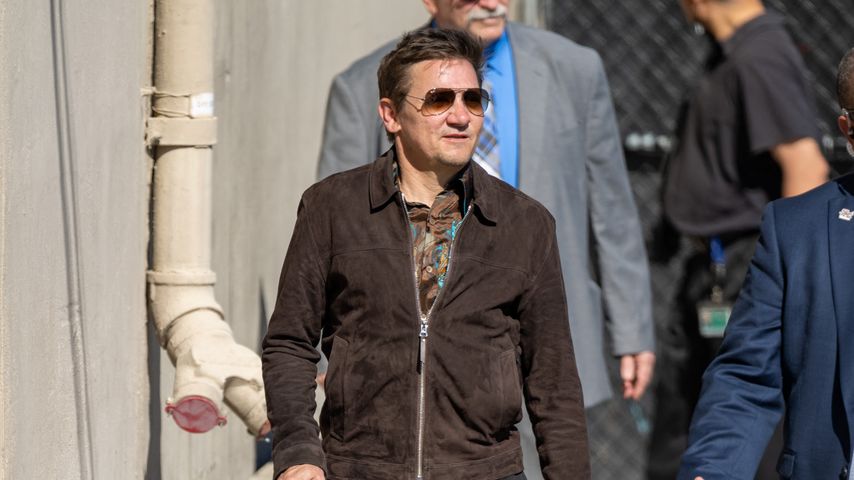 Jeremy Renner am "Jimmy Kimmel Live!"-Set