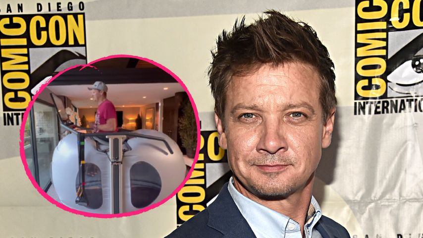 "Erster Versuch": Jeremy Renner joggt nach Schnee-Unfall