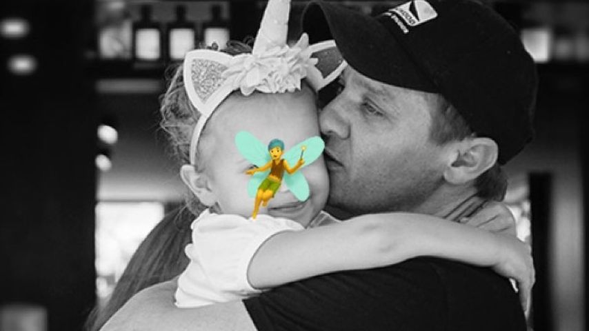 Jeremy Renner mit seiner Tochter Ava Berlin