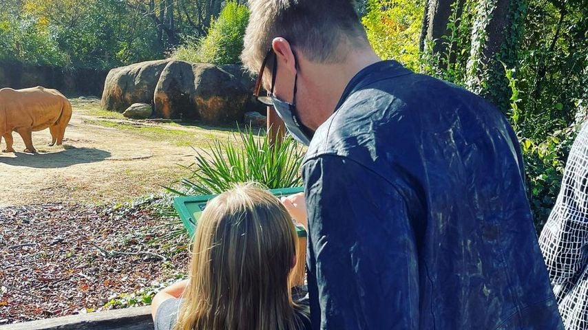 Jeremy Renner mit seiner Tochter Ava Berlin