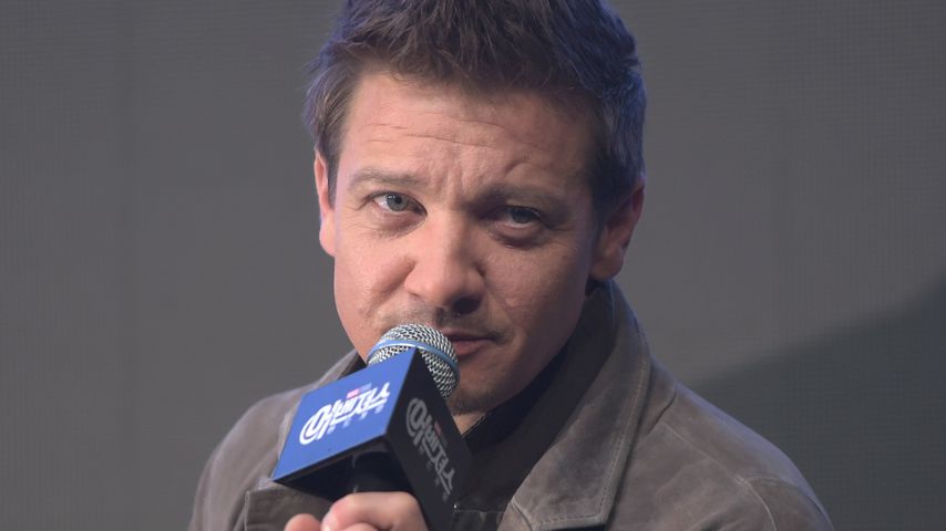 Jeremy Renner auf der Pressekonferenz zu "Avengers: Endgame" in Asien