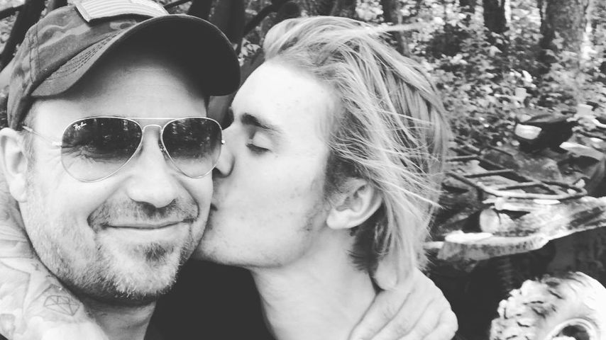 Jeremy und Justin Bieber