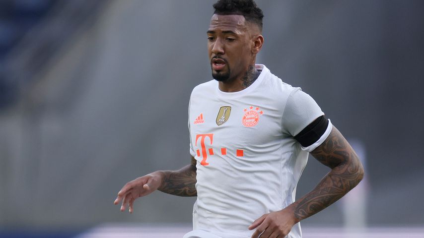 Jérôme Boateng beim Spiel FC Bayern gegen Eintracht Frankfurt