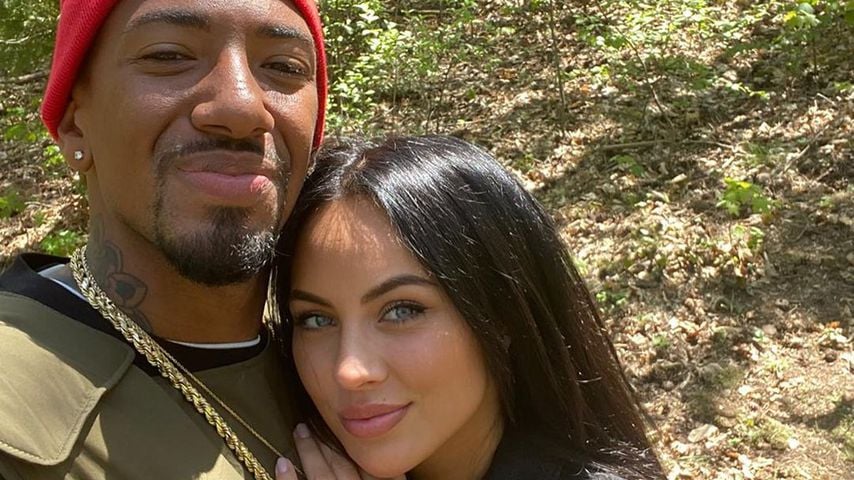 Jérôme Boateng und Kasia Lenhardt im April 2020