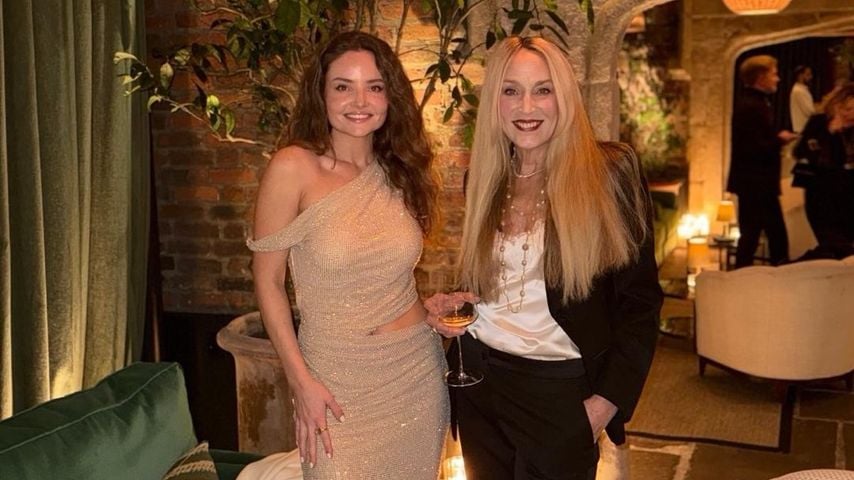Anouk Jagger und Jerry Hall, Dezember 2025