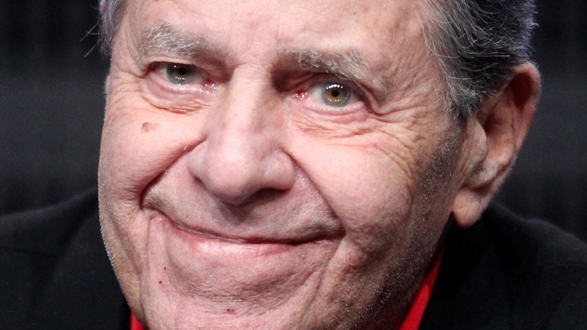 Jerry Lewis auf einer Pressekonferenz in Beverly Hills im Juli 2011